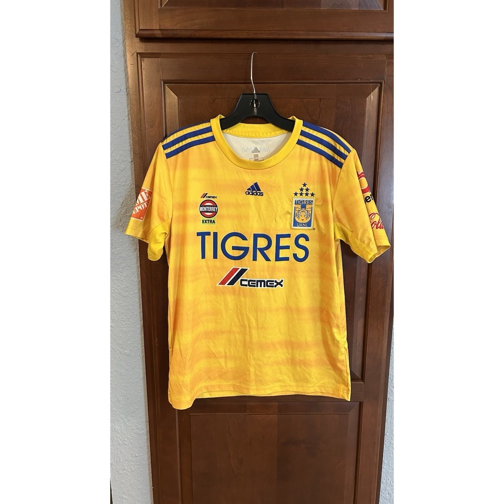 Soccer Shirt FC Tigres de la UANL Home 2019/2020 Adidas jersey Mexico Size 28